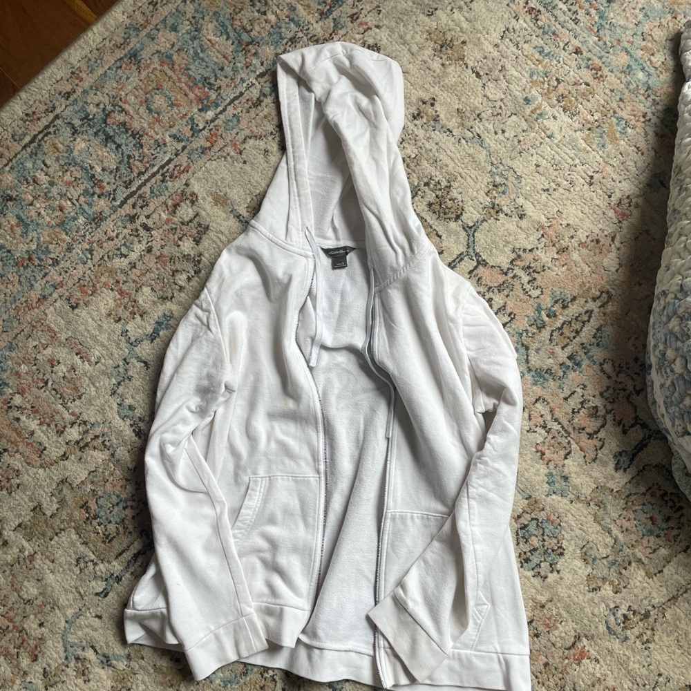 Eddie Bauer zip up cotton jacket